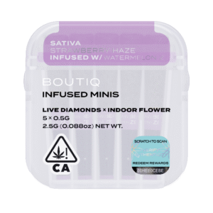Boutiq Infused Minis Pre Rolls Strawberry Haze & Watermelon-Z